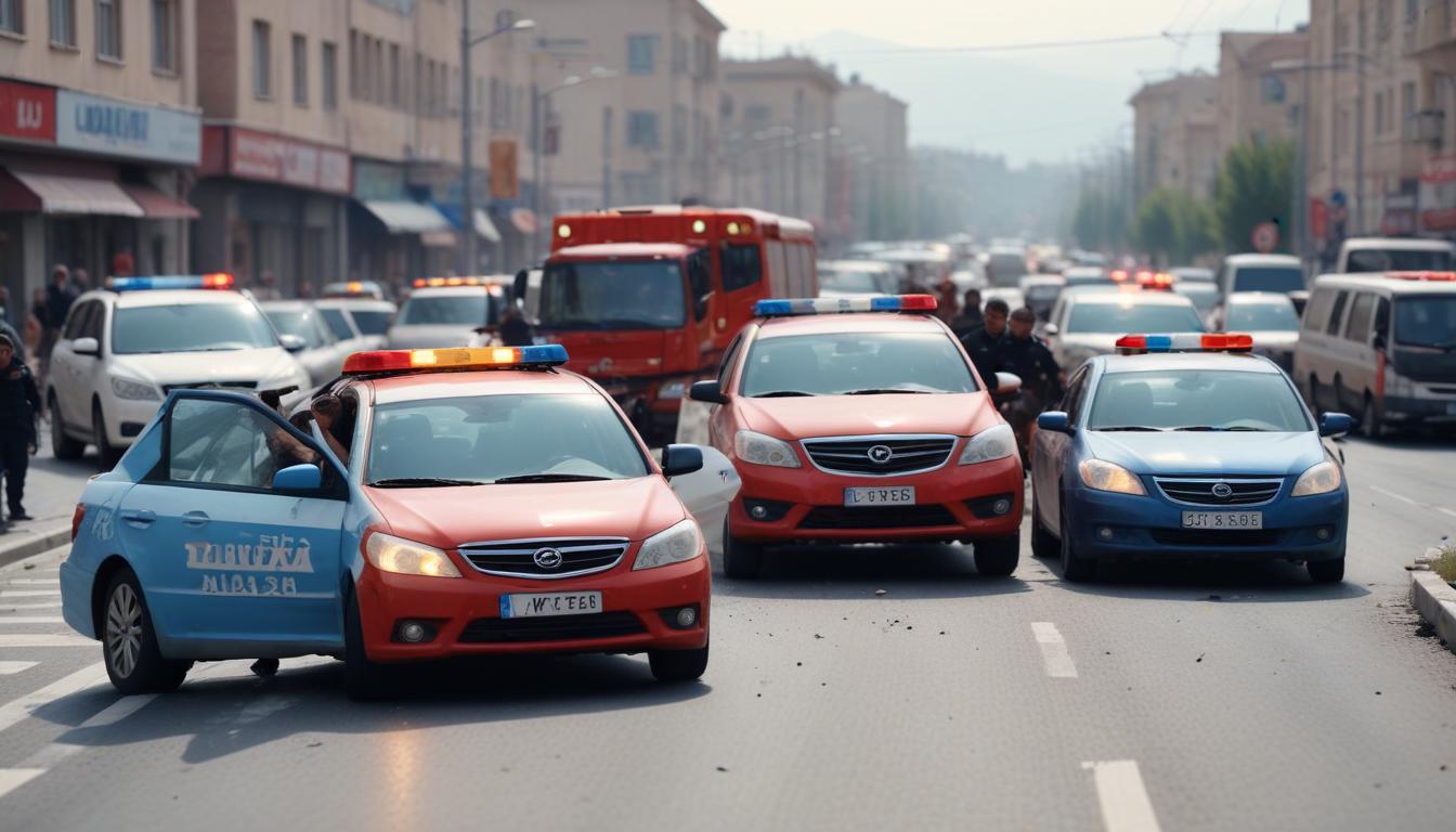 Son Dakika: Malatya'da Kaza Yol Kapatıldı!